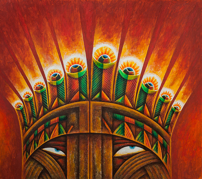 Utazó | 45X40 | 2013