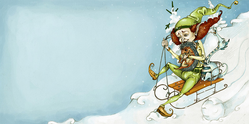 Illusztrációk Simon Réka Zsuzsanna Pukka és az évszakok című könyvéhez