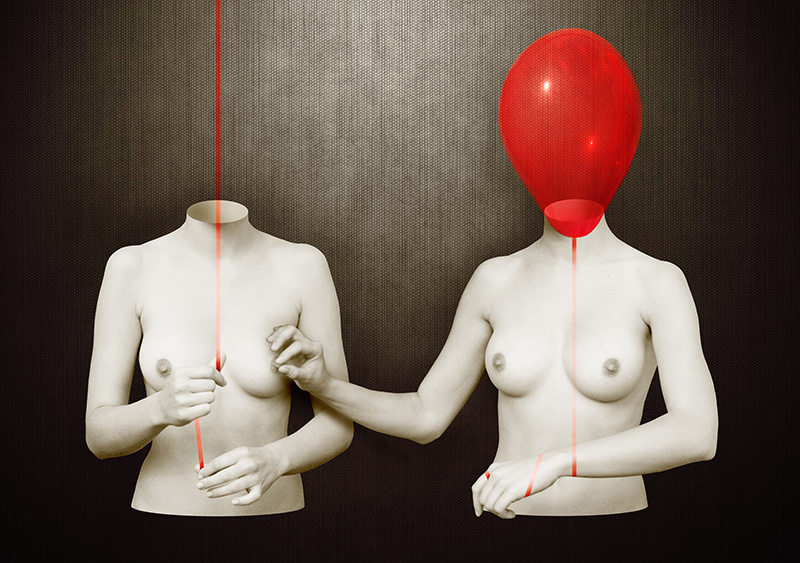 Adaptation based on the painting Gabrielle d'Estrées and One of Her Sisters | 2011