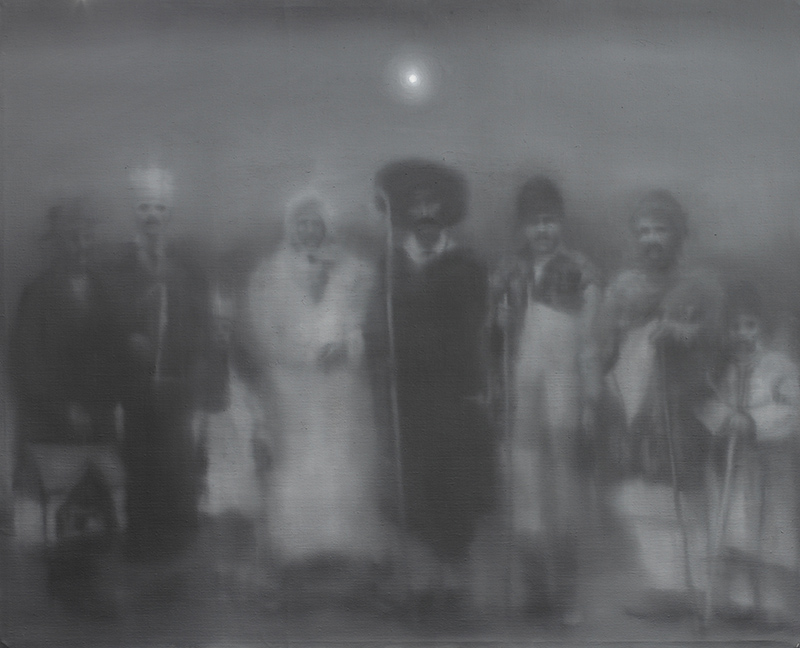 A napimádók | 80 X 100 cm | 2012