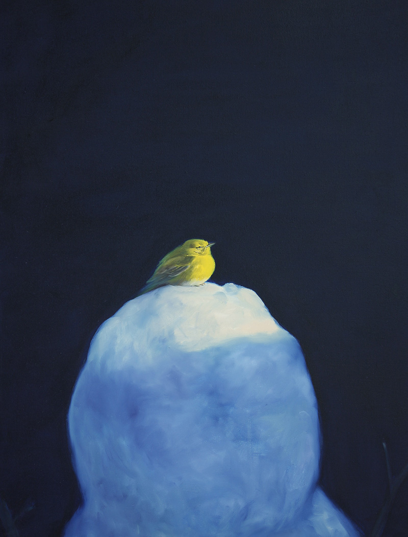 A hóember lelke | 80 X 60 cm | 2013